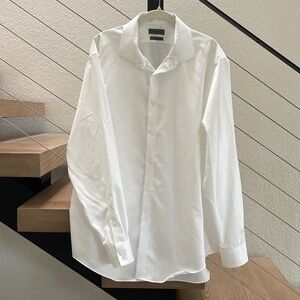 Calvin Klein slim fit white button up